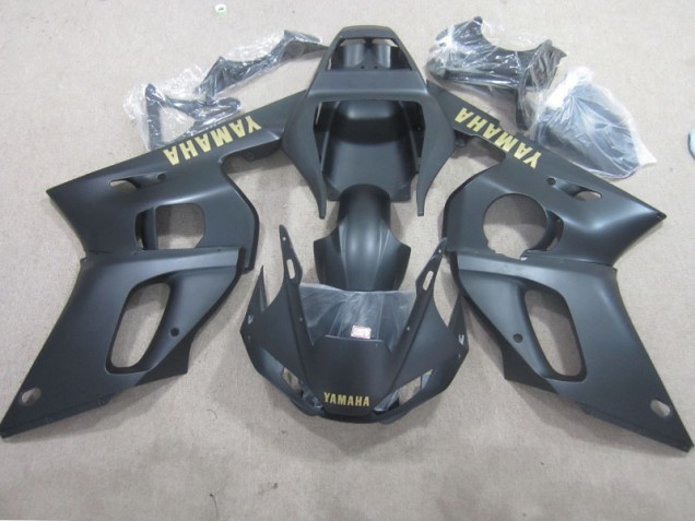 Carenados Moto R6 98-02 - Negro Amarillo Calcomanía Carenados Moto R6 98-02 - Negro Amarillo Calcomanía