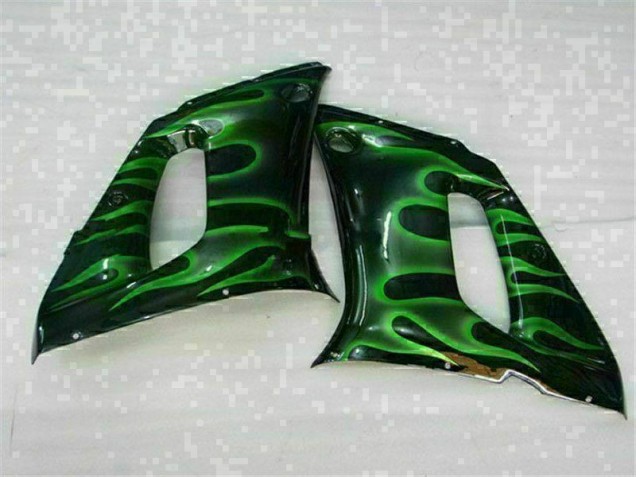 Carenados Moto R6 98-02 - Verde Negro Carenados Moto R6 98-02 - Verde Negro