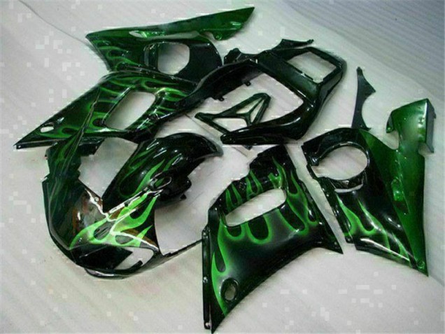 Carenados Moto R6 98-02 - Verde Negro Carenados Moto R6 98-02 - Verde Negro