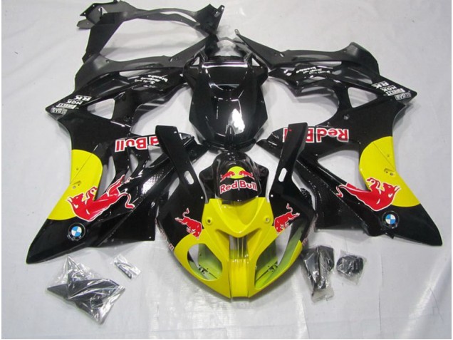Carenados Moto S1000RR 09-14 - Amarillo Negro RedBull