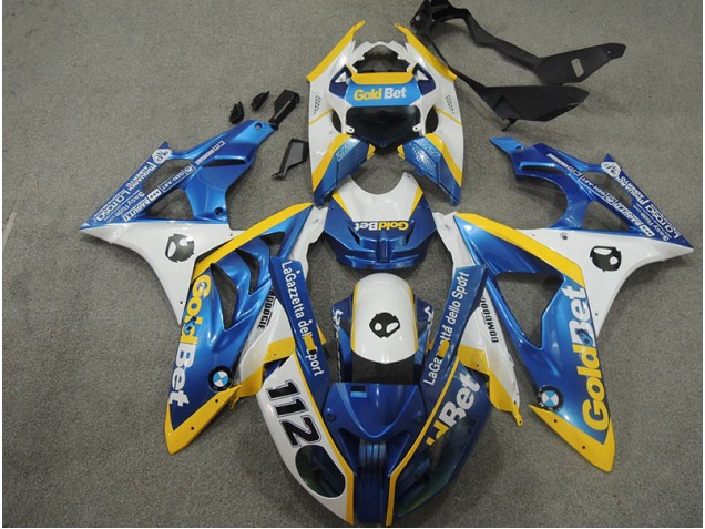 Carenados Moto S1000RR 09-14 - Blanco Azul GoldBet 112 Carenados Moto S1000RR 09-14 - Blanco Azul GoldBet 112