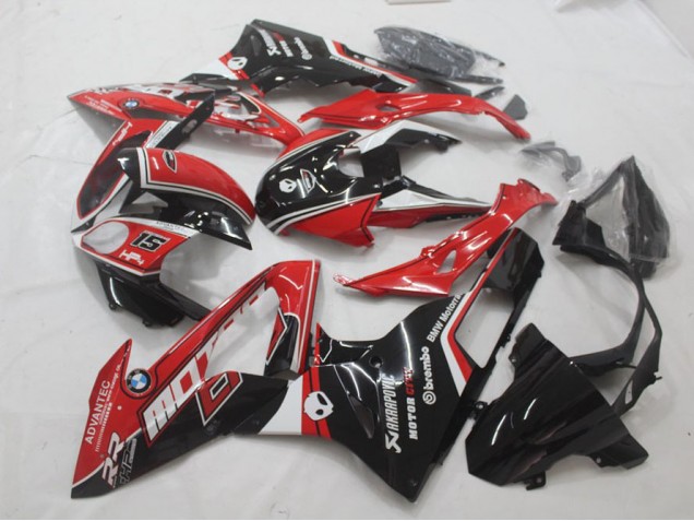 Carenados Moto S1000RR 15-18 - Rojo Negro Carenados Moto S1000RR 15-18 - Rojo Negro