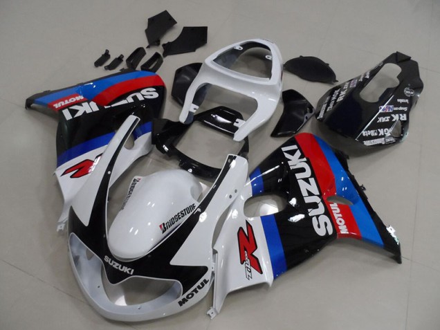 Carenados Moto TL1000R 98-03 - Blanco Azul Motul Carenados Moto TL1000R 98-03 - Blanco Azul Motul