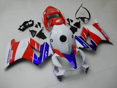 Carenados Moto VFR 800 02-13 - Azul Blanco Rojo