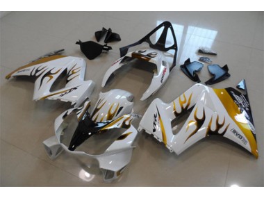 Carenados Moto VFR 800 02-13 - Blanco Oro Llama
