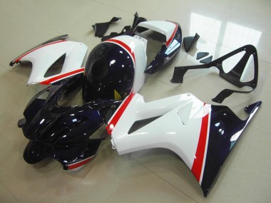 Carenados Moto VFR 800 02-13 - Blanco Oscuro Azul
