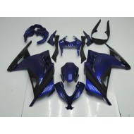 Carenados Moto ZX 300R 13-16 - Azul Negro