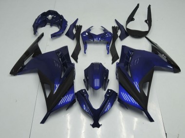 Carenados Moto ZX 300R 13-16 - Azul Negro