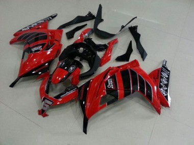 Carenados Moto ZX 300R 13-16 - Rojo Negro Airfore