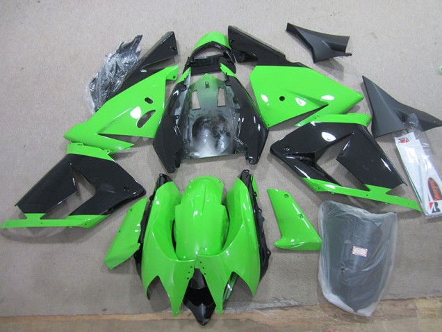 Carenados Moto ZX10R 03-05 - Negro Verde Carenados Moto ZX10R 03-05 - Negro Verde