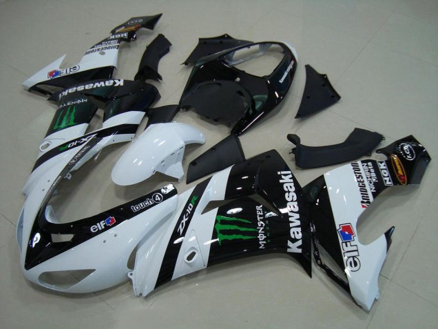 Carenados Moto ZX10R 06-07 - Blanco Monster Carenados Moto ZX10R 06-07 - Blanco Monster
