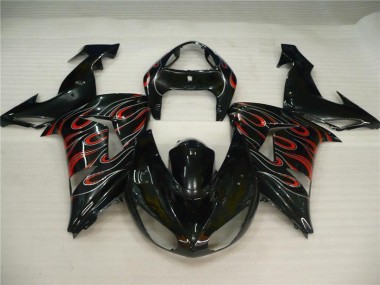 Carenados Moto ZX10R 06-07 - Negro Gris Rojo