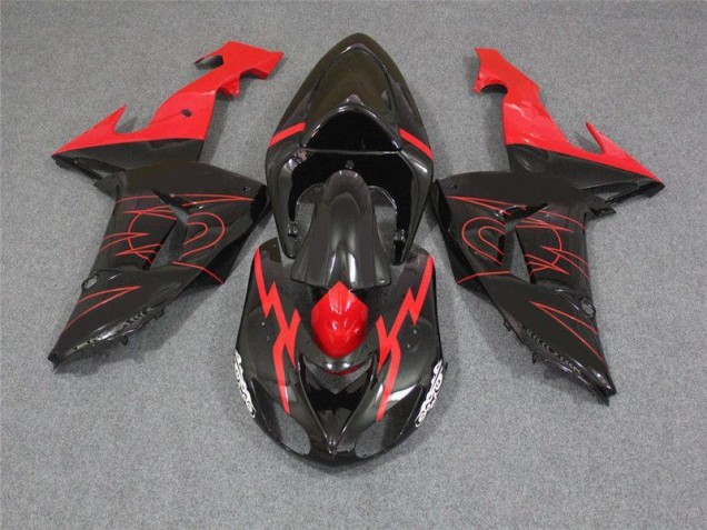 Carenados Moto ZX10R 06-07 - Negro Rojo Carenados Moto ZX10R 06-07 - Negro Rojo