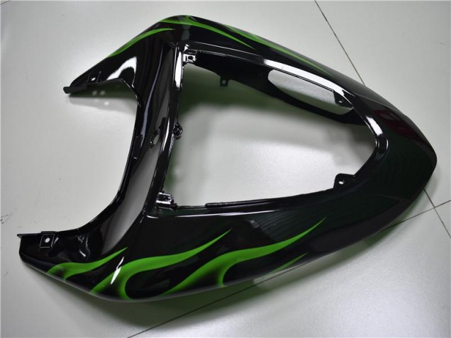 Carenados Moto ZX10R 06-07 - Negro Verde Llama Carenados Moto ZX10R 06-07 - Negro Verde Llama