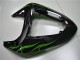 Carenados Moto ZX10R 06-07 - Negro Verde Llama Carenados Moto ZX10R 06-07 - Negro Verde Llama