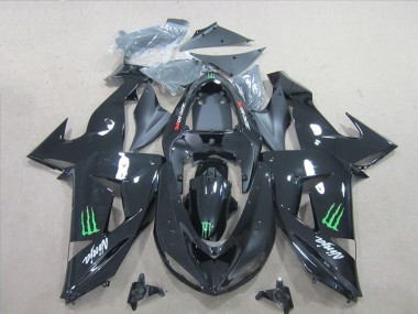 Carenados Moto ZX10R 06-07 - Negro Verde Monster Ninja