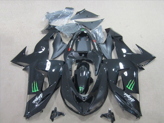 Carenados Moto ZX10R 06-07 - Negro Verde Monster Ninja Carenados Moto ZX10R 06-07 - Negro Verde Monster Ninja