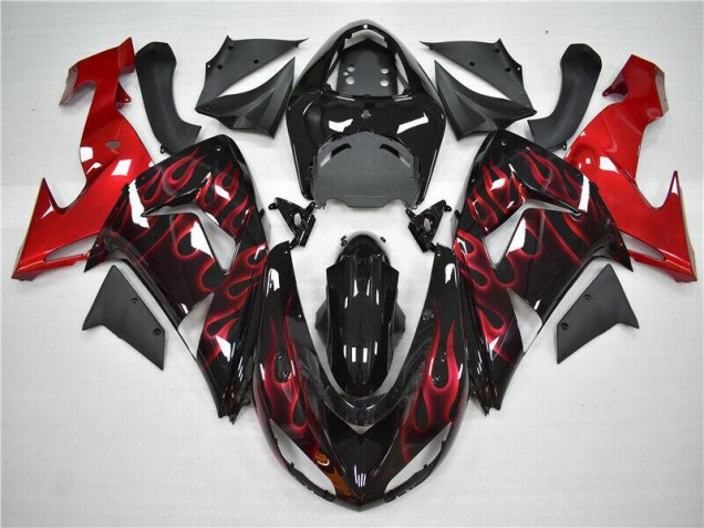 Carenados Moto ZX10R 06-07 - Rojo Llama Carenados Moto ZX10R 06-07 - Rojo Llama