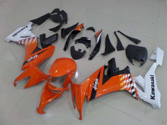 Carenados Moto ZX10R 08-10 - Naranja & Blanco Carenados Moto ZX10R 08-10 - Naranja & Blanco