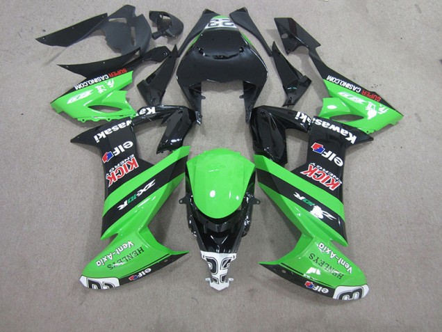 Carenados Moto ZX10R 08-10 - Negro Verde Carenados Moto ZX10R 08-10 - Negro Verde