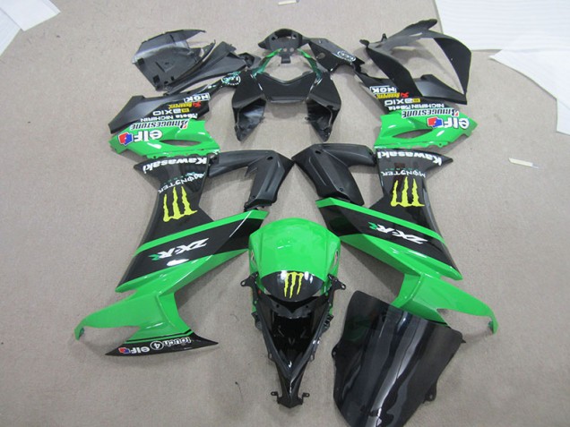 Carenados Moto ZX10R 08-10 - Negro Verde Monster Carenados Moto ZX10R 08-10 - Negro Verde Monster