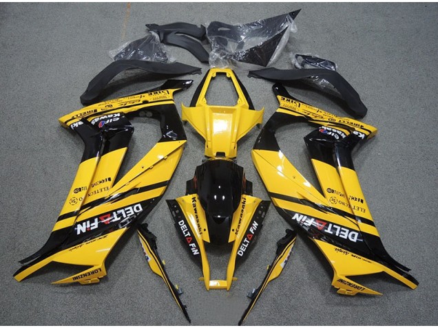 Carenados Moto ZX10R 11-15 - Amarillo Negro Delt Fin Carenados Moto ZX10R 11-15 - Amarillo Negro Delt Fin
