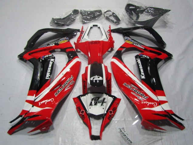 Carenados Moto ZX10R 11-15 - Negro Rojo 84 Carenados Moto ZX10R 11-15 - Negro Rojo 84