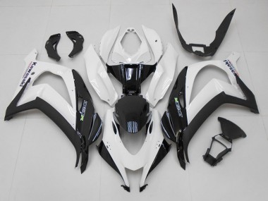 Carenados Moto ZX10R 16-19 - Blanco Negro