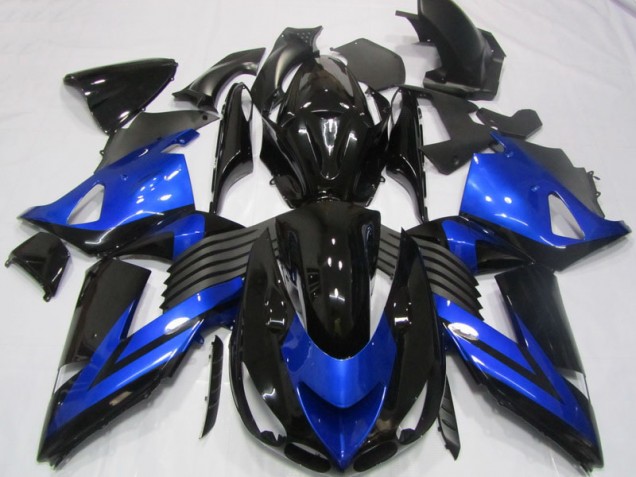 Carenados Moto ZX14R ZZR 1400 06-11 - Azul Negro Carenados Moto ZX14R ZZR 1400 06-11 - Azul Negro