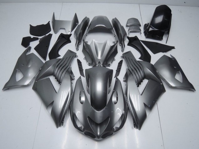 Carenados Moto ZX14R ZZR 1400 06-11 - Brillante Gris Carenados Moto ZX14R ZZR 1400 06-11 - Brillante Gris