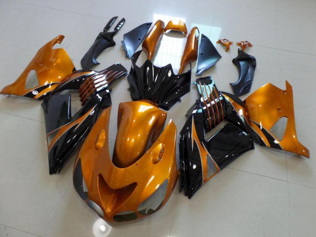 Carenados Moto ZX14R ZZR 1400 06-11 - Marrón & Negro No Pegatinas Carenados Moto ZX14R ZZR 1400 06-11 - Marrón & Negro No Pegatinas