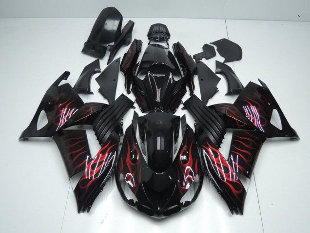 Carenados Moto ZX14R ZZR 1400 06-11 - Rojo Llama Carenados Moto ZX14R ZZR 1400 06-11 - Rojo Llama