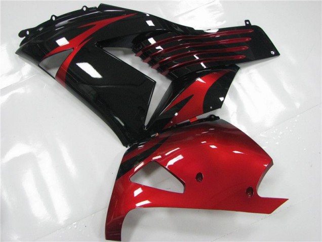 Carenados Moto ZX14R ZZR 1400 06-11 - Rojo Negro Carenados Moto ZX14R ZZR 1400 06-11 - Rojo Negro