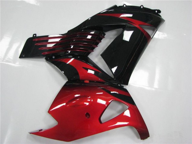Carenados Moto ZX14R ZZR 1400 06-11 - Rojo Negro Carenados Moto ZX14R ZZR 1400 06-11 - Rojo Negro
