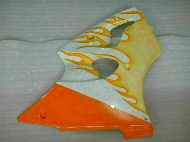 Carenados Moto ZX6R 00-02 - Blanco Amarillo Llama Carenados Moto ZX6R 00-02 - Blanco Amarillo Llama