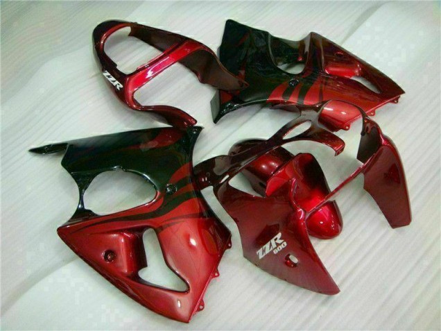 Carenados Moto ZX6R 00-02 - Rojo Negro Carenados Moto ZX6R 00-02 - Rojo Negro