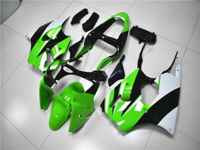 Carenados Moto ZX6R 00-02 - Verde Blanco Negro Carenados Moto ZX6R 00-02 - Verde Blanco Negro