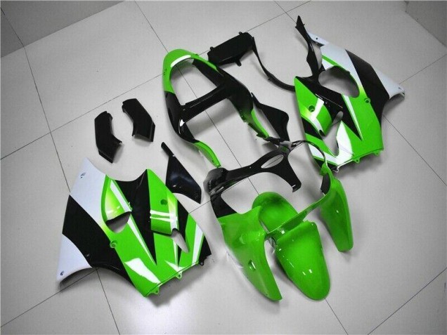 Carenados Moto ZX6R 00-02 - Verde Blanco Negro Carenados Moto ZX6R 00-02 - Verde Blanco Negro