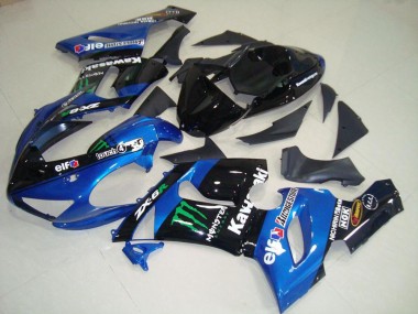 Carenados Moto ZX6R 05-06 - Azul Monster