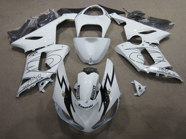 Carenados Moto ZX6R 05-06 - Blanco Ninja 636