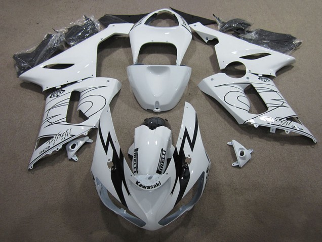 Carenados Moto ZX6R 05-06 - Blanco Ninja 636 Carenados Moto ZX6R 05-06 - Blanco Ninja 636