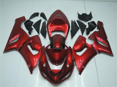 Carenados Moto ZX6R 05-06 - Caramelo Rojo
