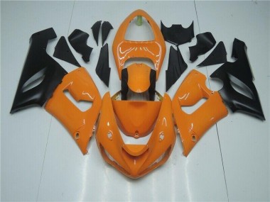 Carenados Moto ZX6R 05-06 - Naranja Negro