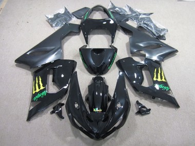 Carenados Moto ZX6R 05-06 - Negro Verde Ninja