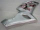 Carenados Moto ZX6R 05-06 - Plata Rojo Llamas Carenados Moto ZX6R 05-06 - Plata Rojo Llamas