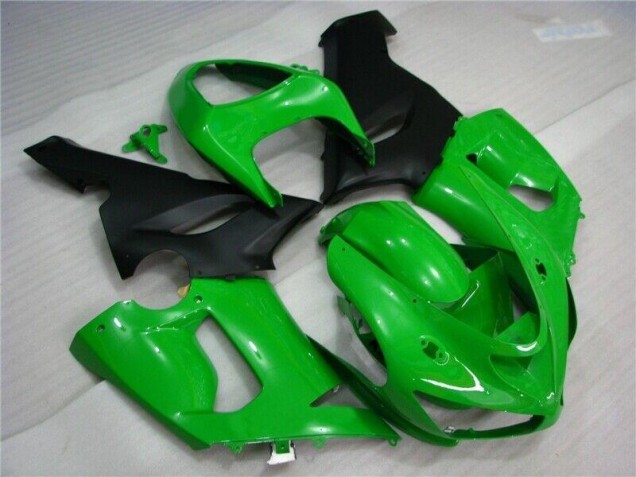Carenados Moto ZX6R 05-06 - Verde Negro Mate Carenados Moto ZX6R 05-06 - Verde Negro Mate