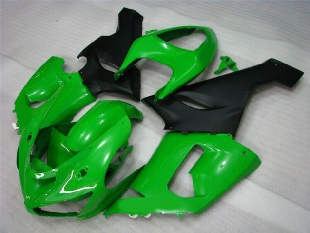 Carenados Moto ZX6R 05-06 - Verde Negro Mate Carenados Moto ZX6R 05-06 - Verde Negro Mate
