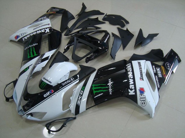 Carenados Moto ZX6R 07-08 - Blanco Monster Carenados Moto ZX6R 07-08 - Blanco Monster