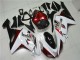 Carenados Moto ZX6R 07-08 - Blanco Negro Rojo Carenados Moto ZX6R 07-08 - Blanco Negro Rojo