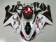 Carenados Moto ZX6R 07-08 - Blanco Negro Rojo Carenados Moto ZX6R 07-08 - Blanco Negro Rojo